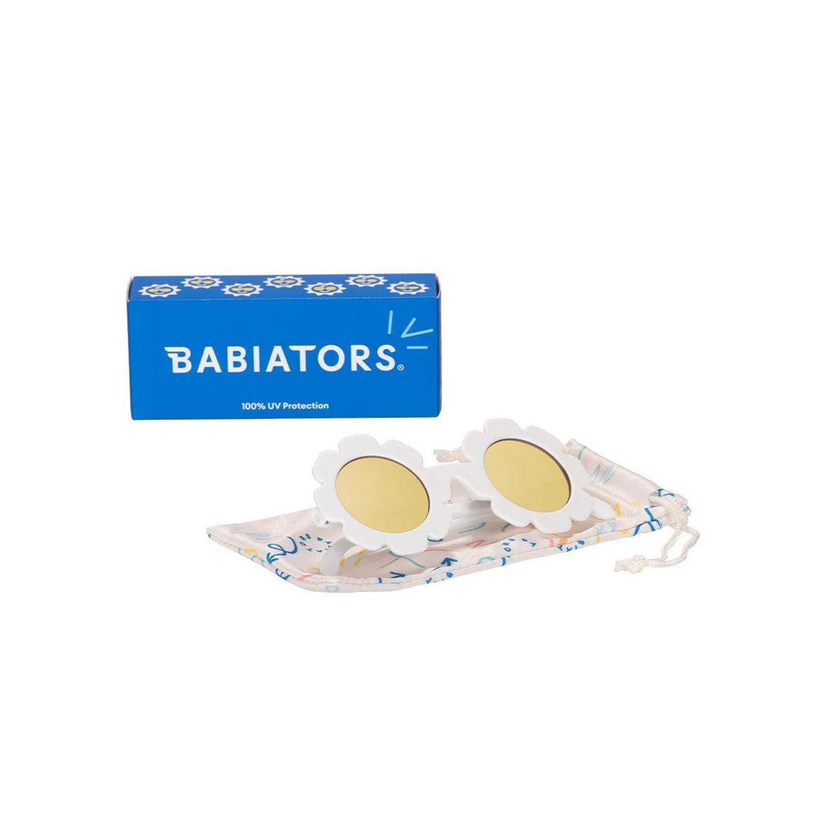 Gafas de Sol Flexibles Polarizadas Daisy Flower Mirrored Lenses – Babiators