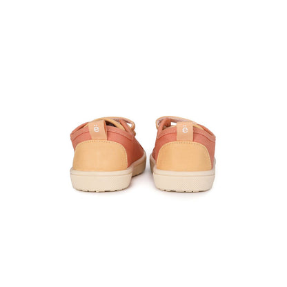 Tangerine Canvas Sneakers | Monnëka