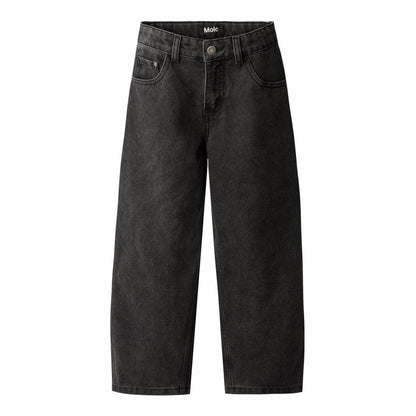 Pantalón Vaquero Wide Fit Negro – MOLO