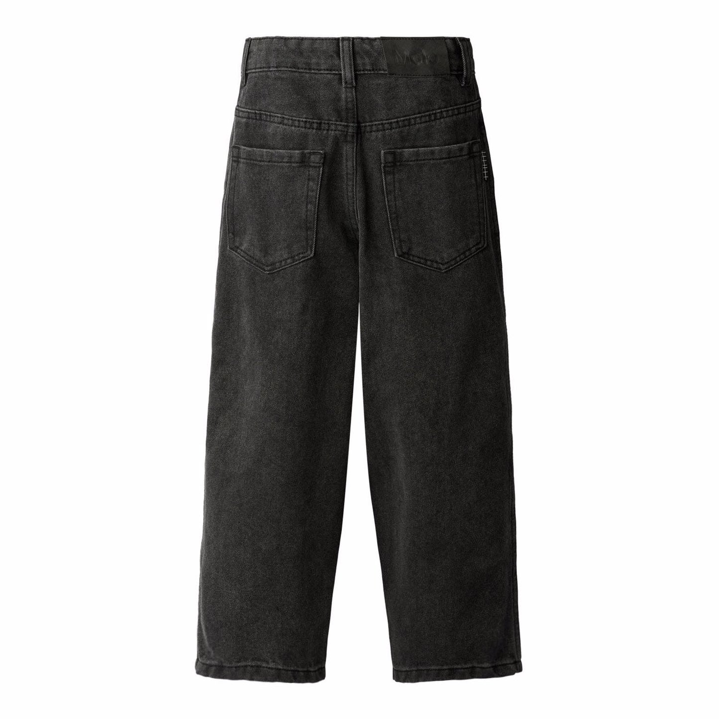 Pantalón Vaquero Wide Fit Negro – MOLO