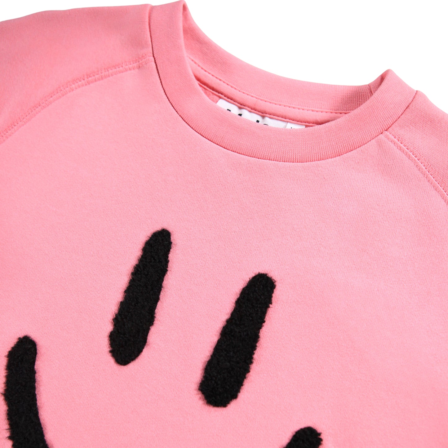 Sudadera Rosa con Smiley – MOLO