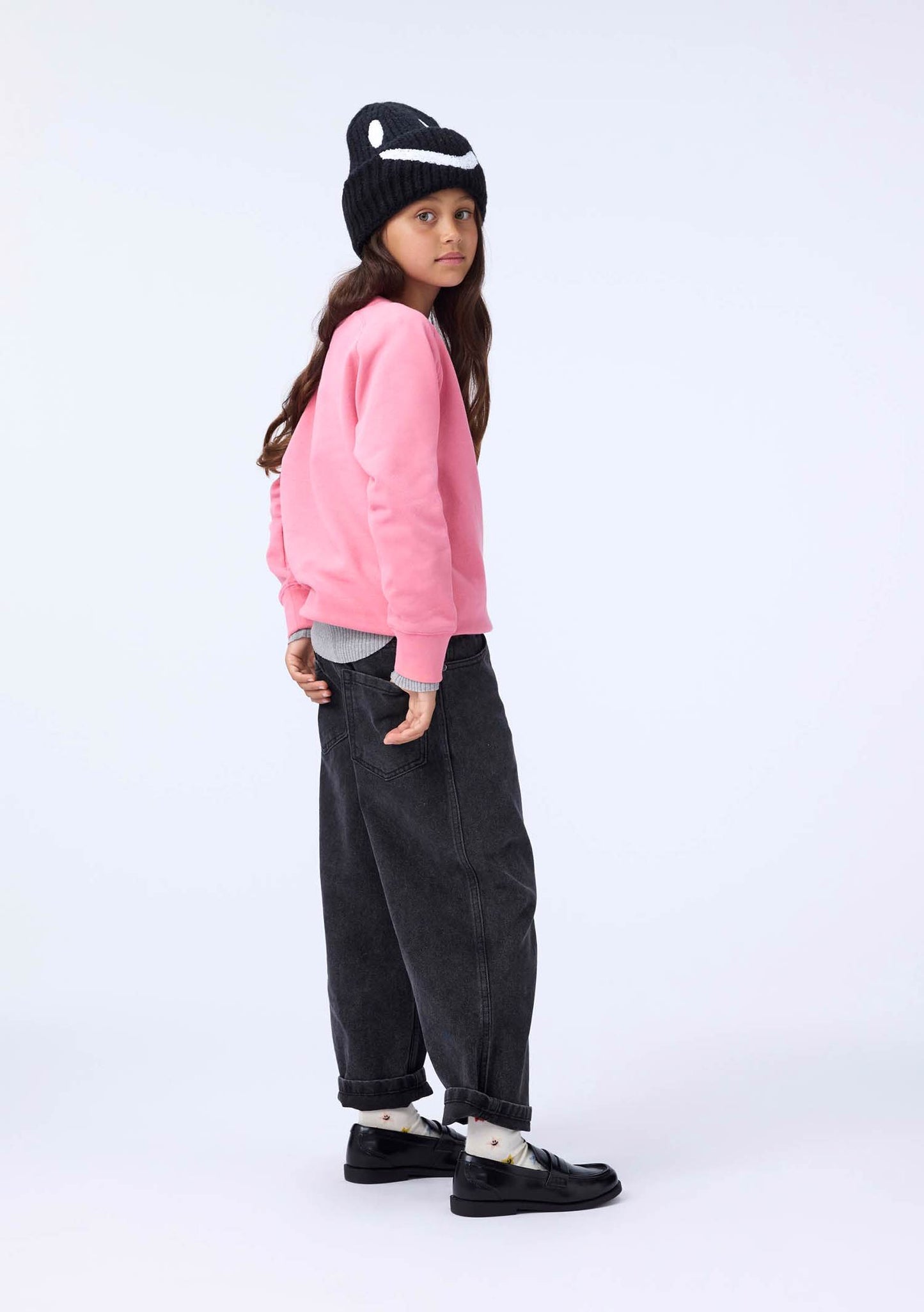 Sudadera Rosa con Smiley – MOLO