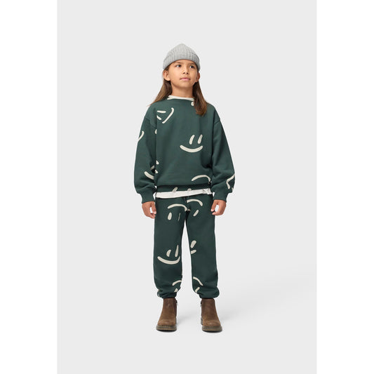 Sudadera Smiley Monti verde oscuro – Molo