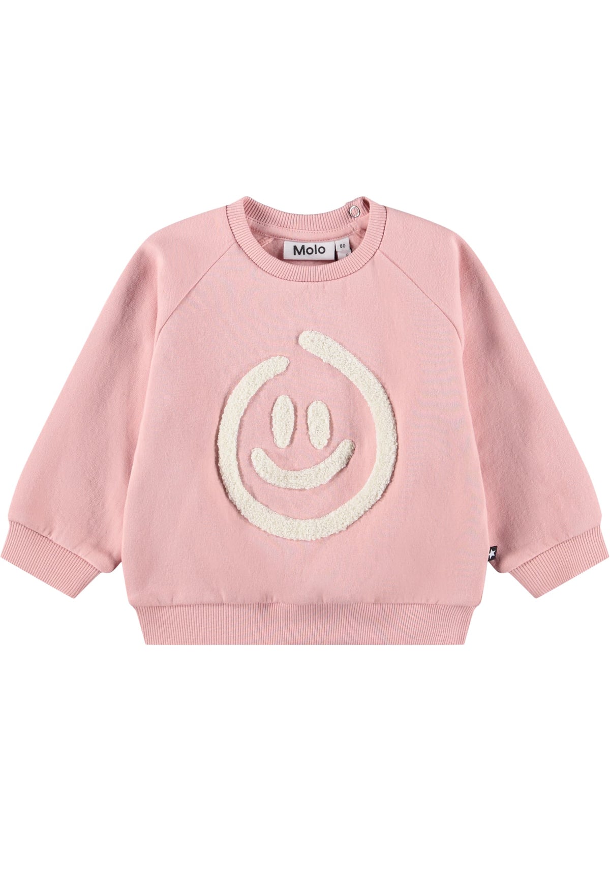 Sudadera Smiley Rosa – Molo