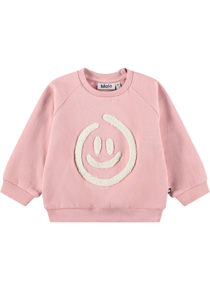 Sudadera Smiley Rosa – Molo