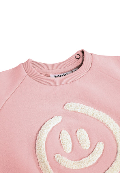 Sudadera Smiley Rosa – Molo