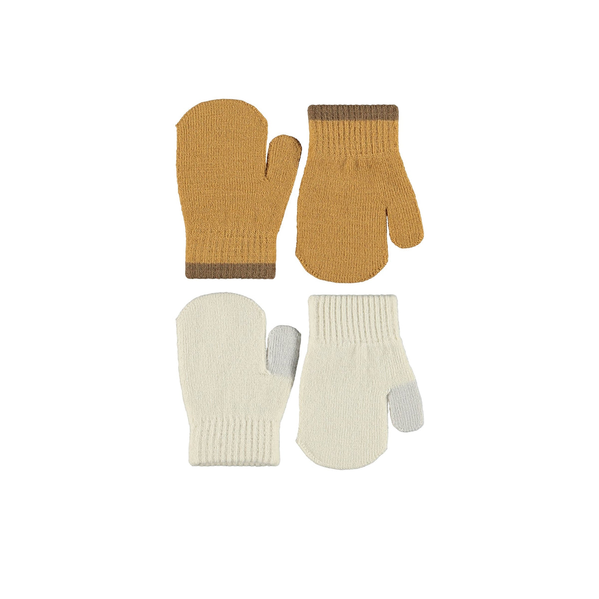 Pack 2 Manoplas Brown & Cream – Molo