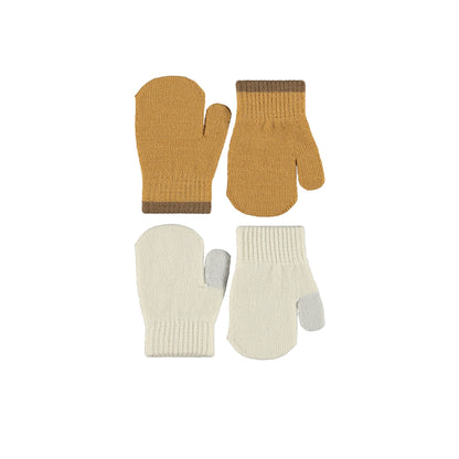 Pack 2 Manoplas Brown & Cream – Molo