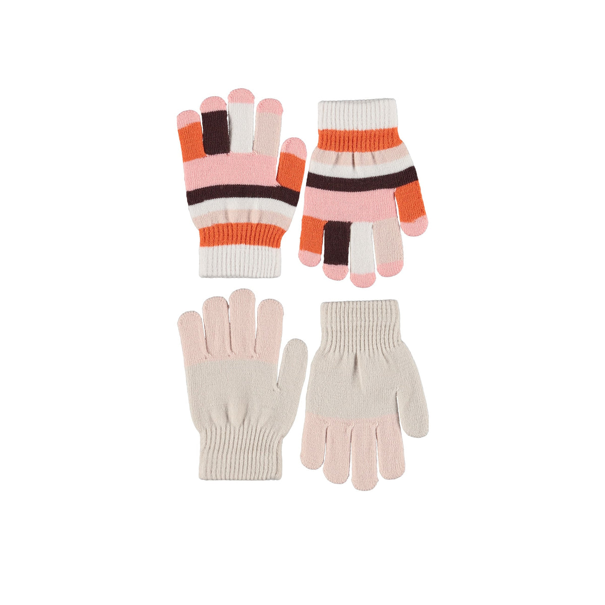 Pack 2 Guantes Pink Stripe – Molo