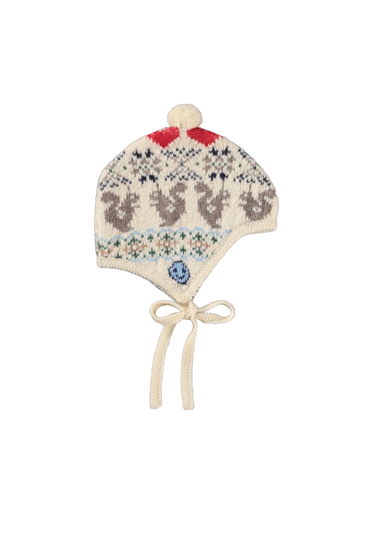Gorro Bebé de Lana con Pompón – Molo
