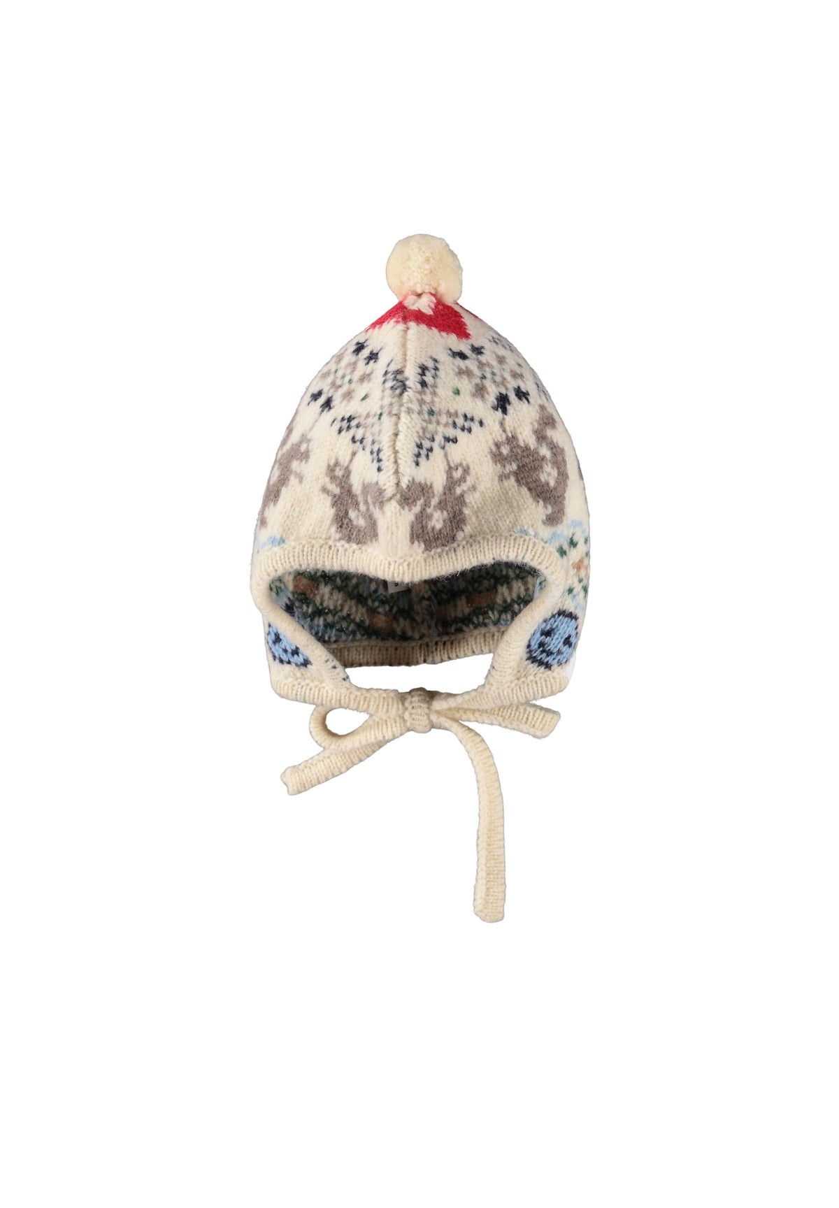 Gorro Bebé de Lana con Pompón – Molo