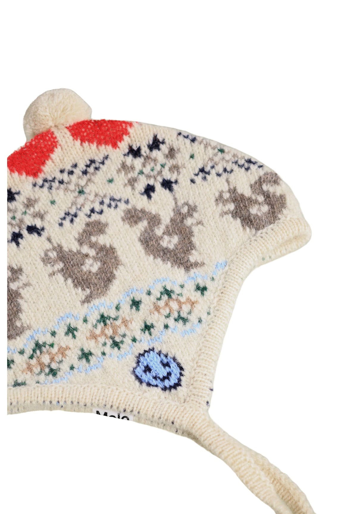 Gorro Bebé de Lana con Pompón – Molo