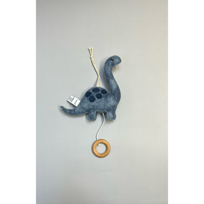 Móvil Musical Dinosaurio "Long Halls" Azul – Gamcha