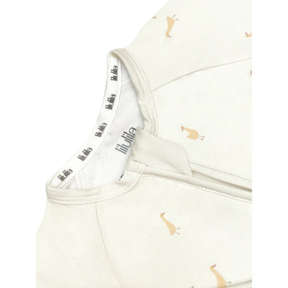 Pijama Corto Bambu con Cremallera Geese – Lilulila