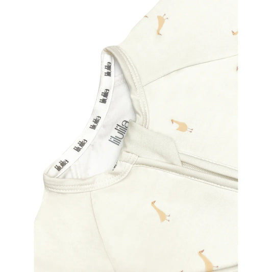 Pijama Corto Bambu con Cremallera Geese – Lilulila