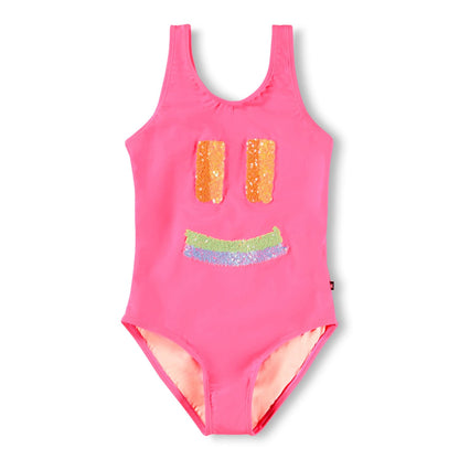 Bañador Infantil Nika Cara Rosa – MOLO