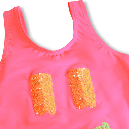 Bañador Infantil Nika Cara Rosa – MOLO