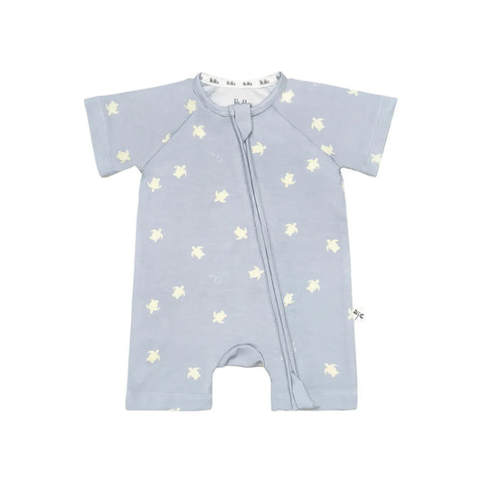 Pijama Corto Bambu con Cremallera Sea Turtles – Lilulila