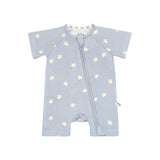 Lilulila Sea Turtles Short Bamboo Pajamas with Zipper