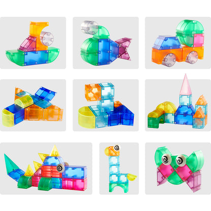 Bloques Magnéticos Creativos 3D “Little Engineer” – Mideer (Set de 46 unidades)