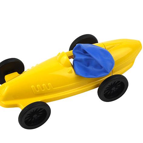 Bass & Bass – Coche con Globo Multicolor