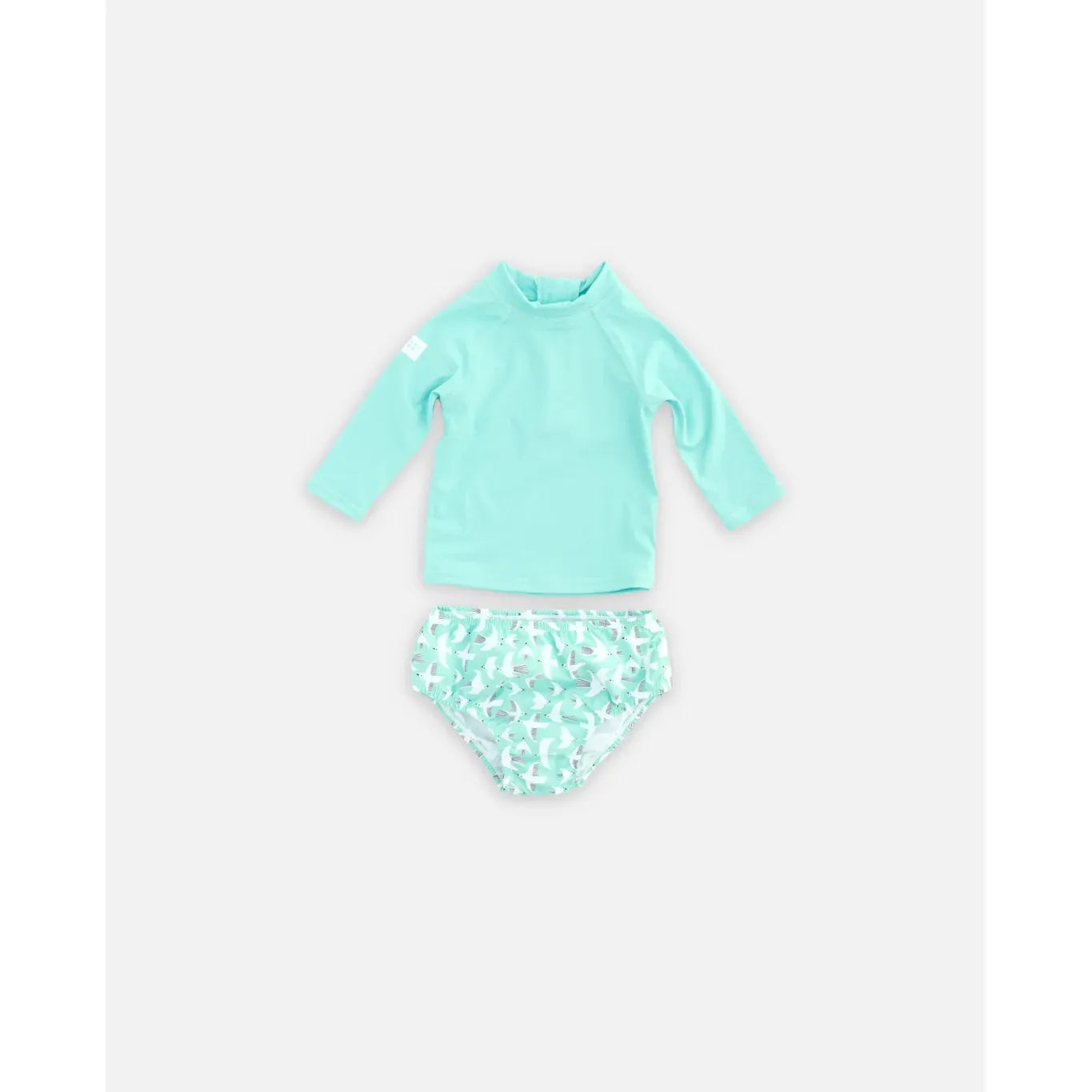 Conjunto baño bebé UPF50+ – Seagull Breeze | Badawii