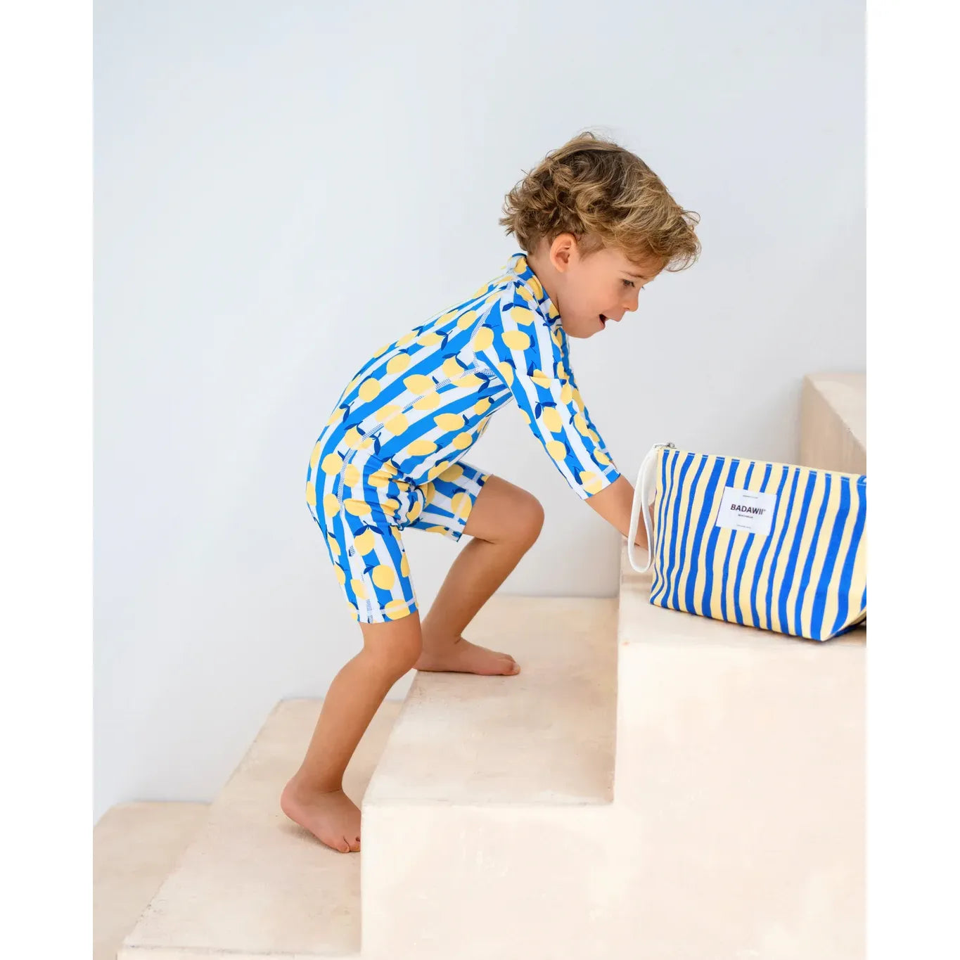 Bañador bebé protección solar UPF50+ – Lemons | Badawii