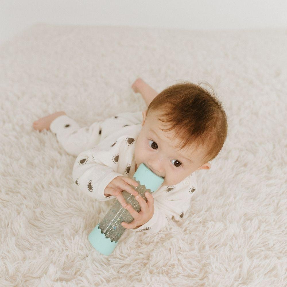 Botella Sensorial Calmante Verde Mint – Jellystone Designs