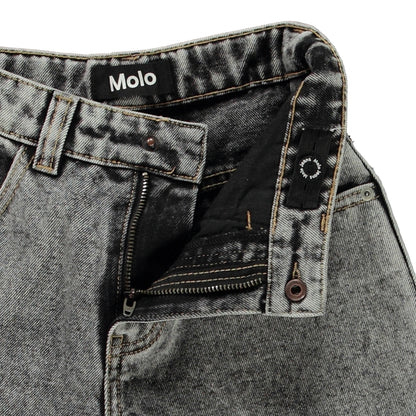 Bermudas Denim “Grey Acid Wash” – Molo