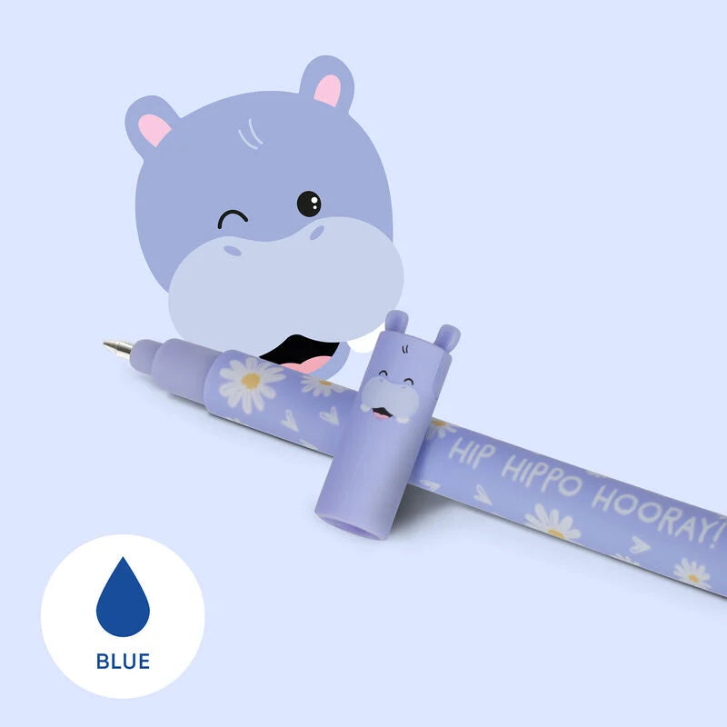 Bolígrafo Borrable “Hip Hippo Hooray” – Legami