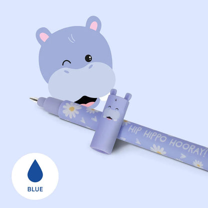 Bolígrafo Borrable “Hip Hippo Hooray” – Legami
