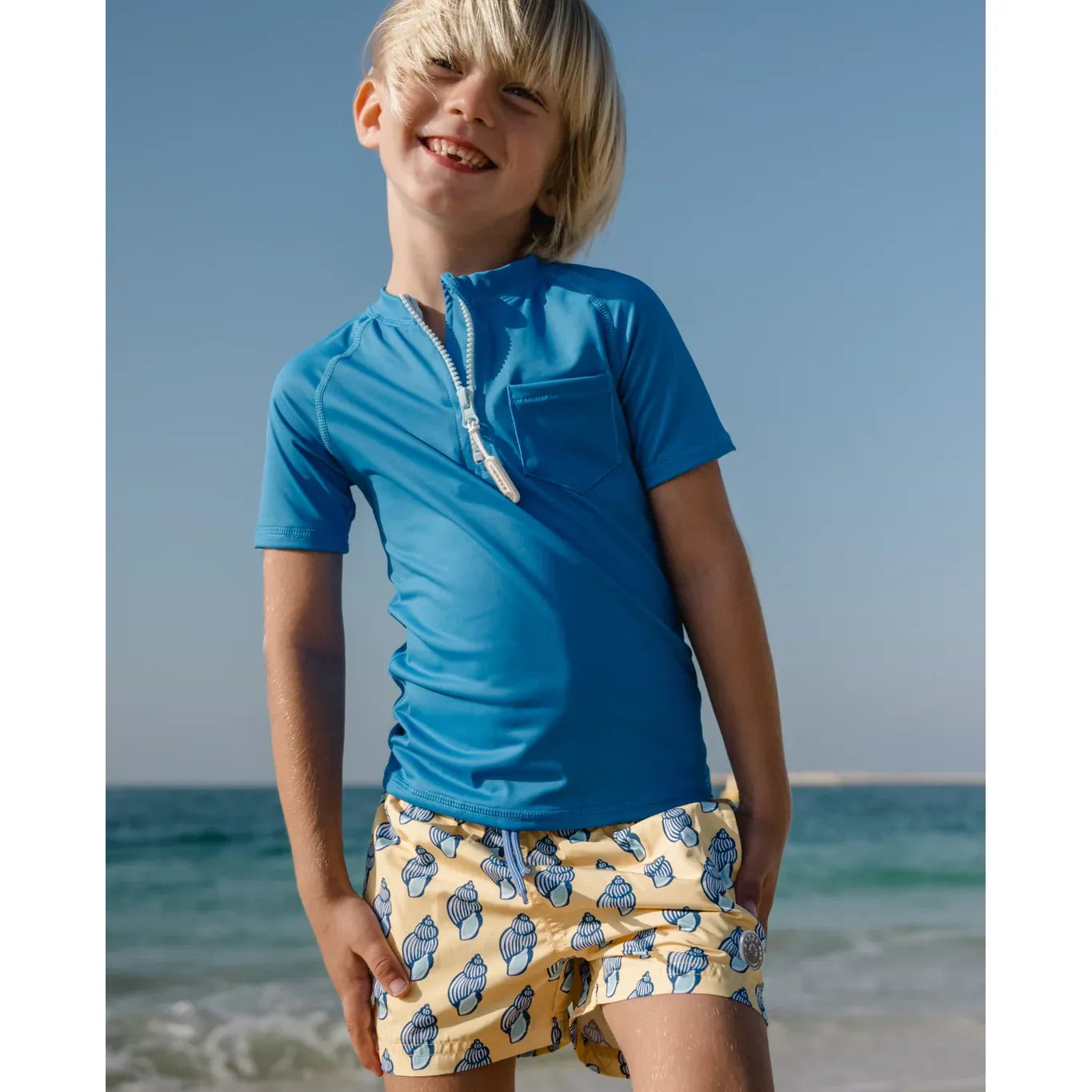 Kids' Swimsuit – Sunny Shells | Badawii