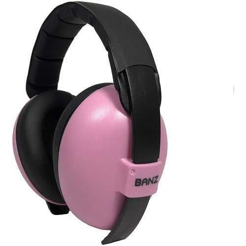 Banz Pink Baby Earmuffs