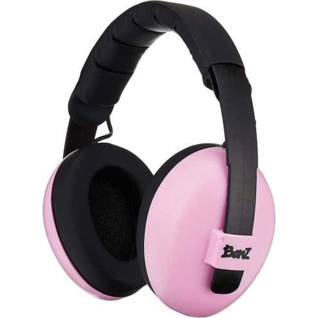Banz Pink Baby Earmuffs
