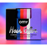 Pack 6 Tizas Temporales para el Cabello – OMY