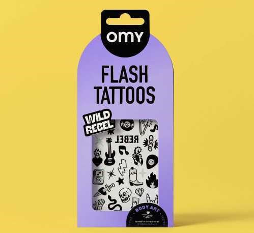 Tatuajes Temporales Flash Tattoos - OMY