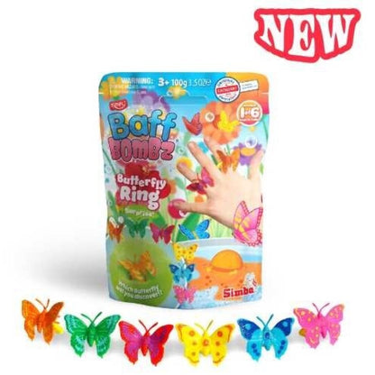 Bomba de Baño Butterfly Ring con Sorpresa | ZimpliKids