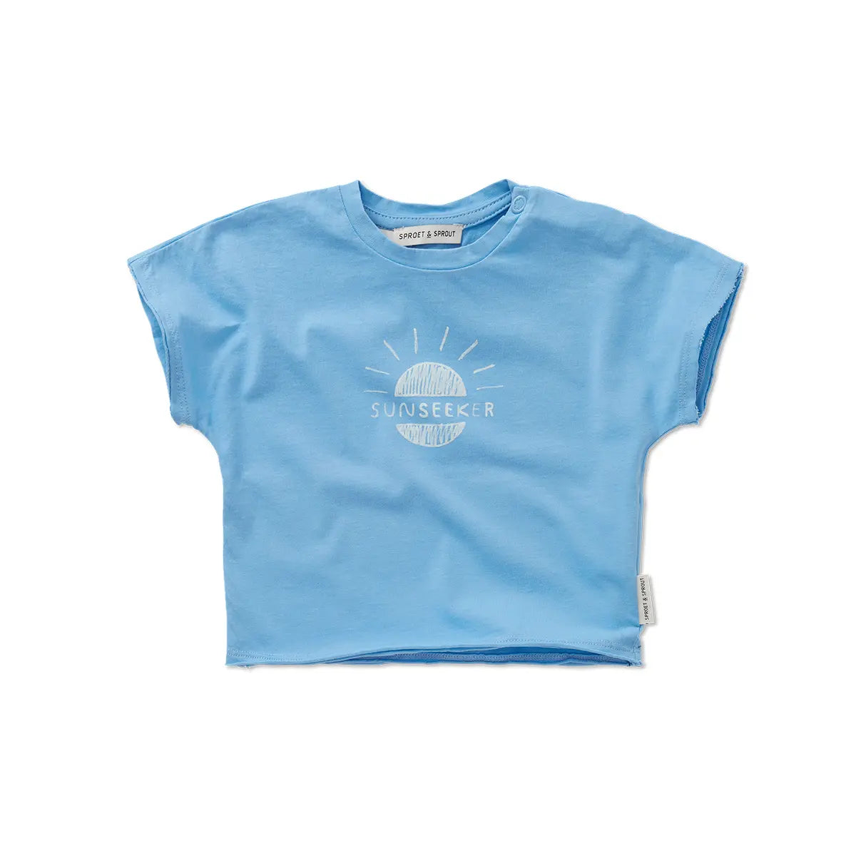 Camiseta Bebé Sunseeker – Breezy Blue | Sproet & Sprout