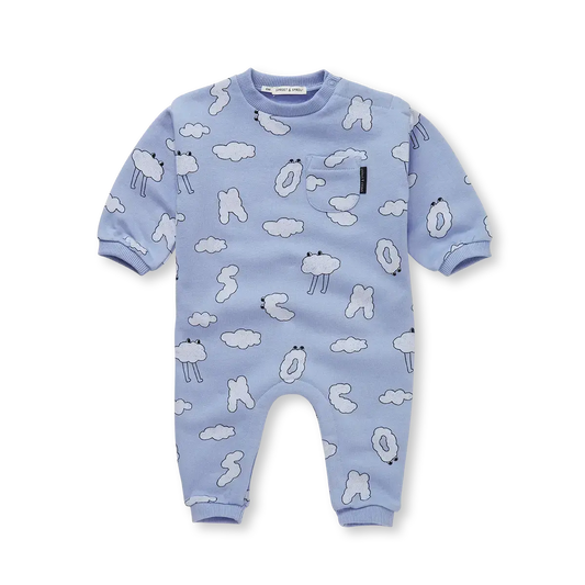 Pelele "Cloud Man" – Azul Nubes | Sproet & Sprout