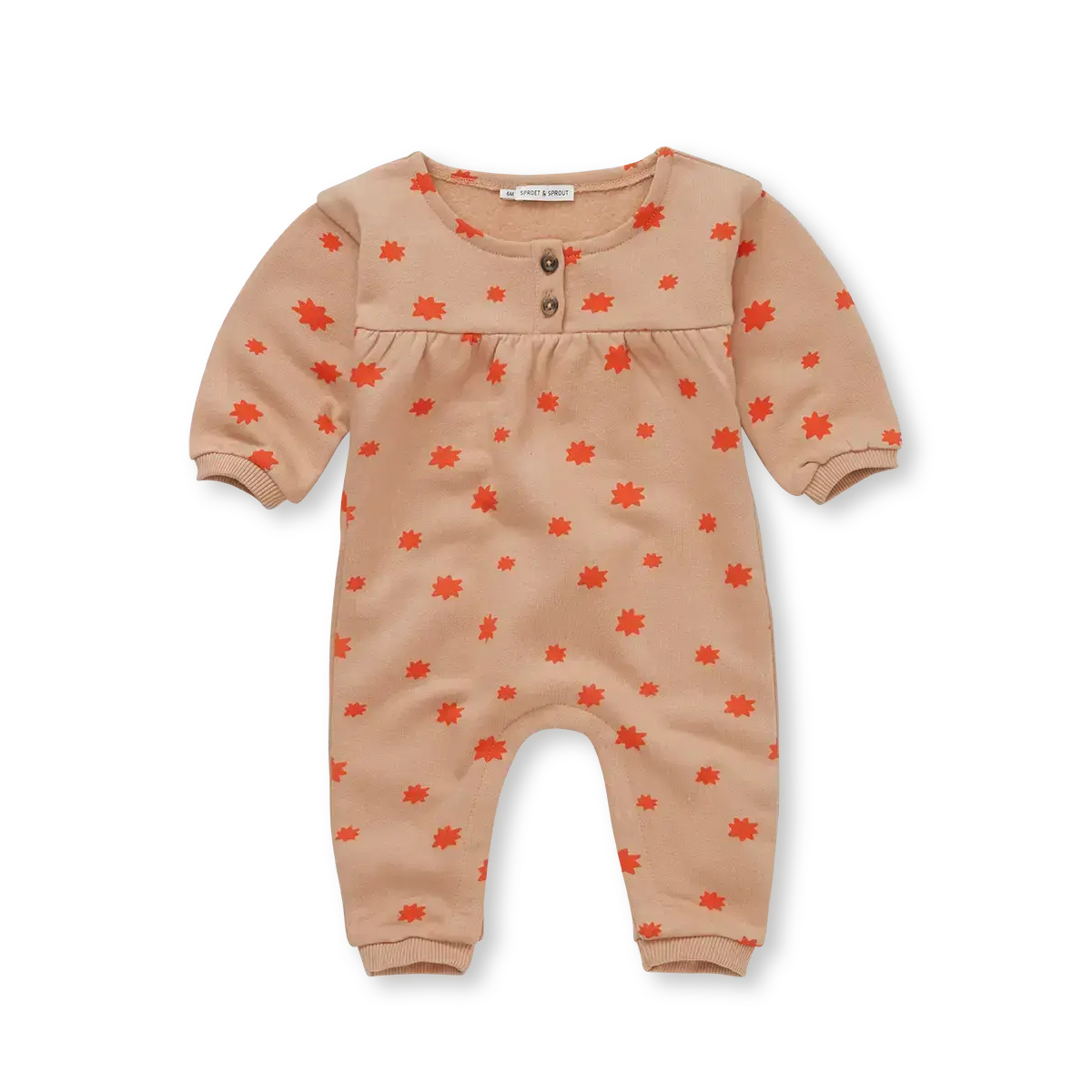 Pelele “Grandad” – Praline con Flores | Sproet & Sprout