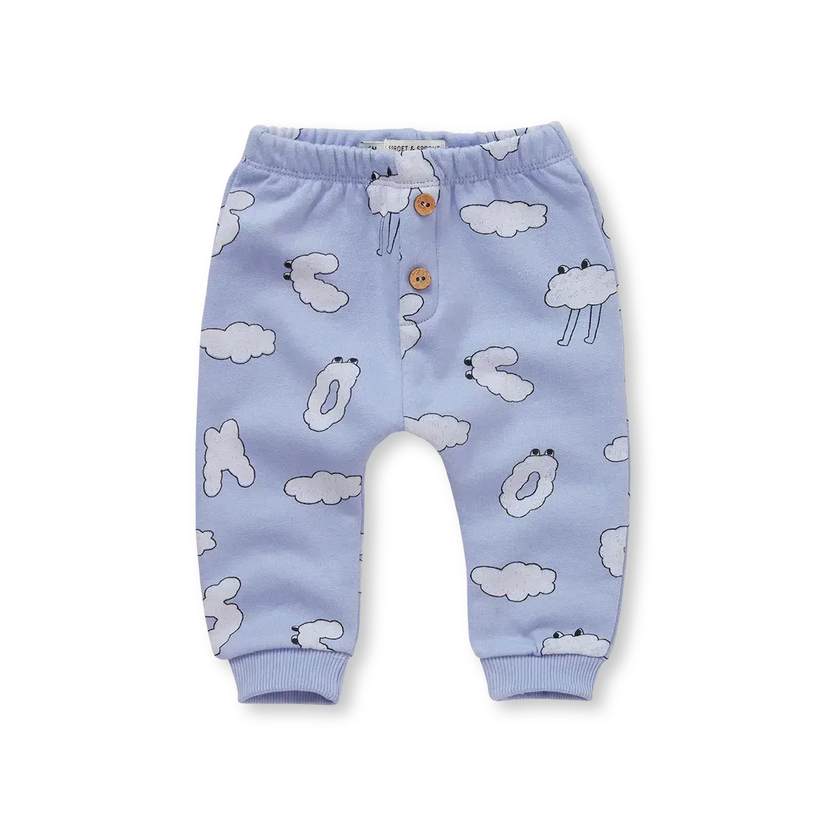 Pantalón Jogger Bebé – Cloud Man Azul | Sproet & Sprout