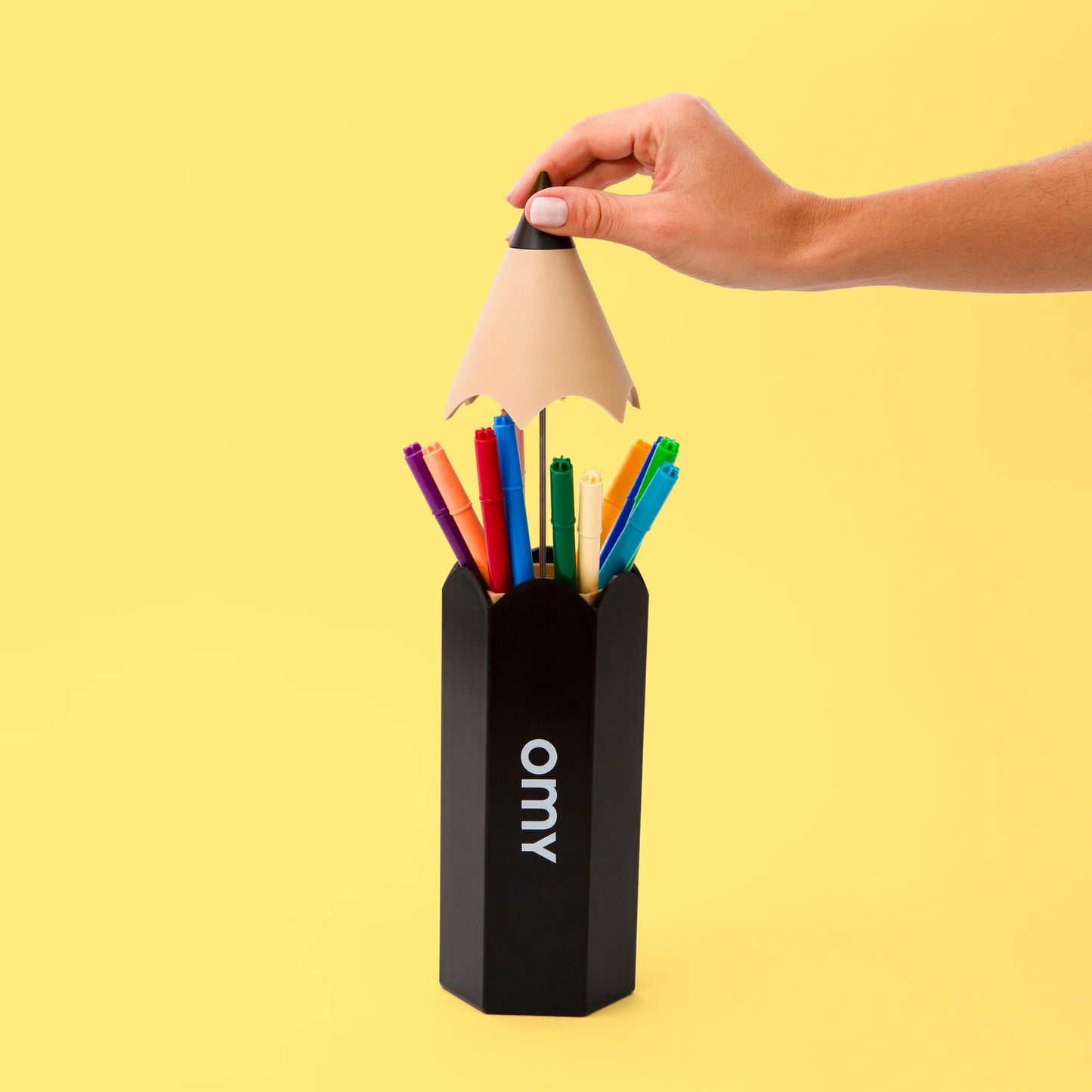 Caja de Lápices OMY Negra