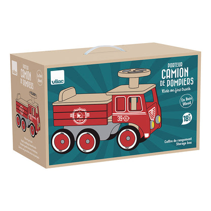 Camión de Bomberos Ride-On de Vilac