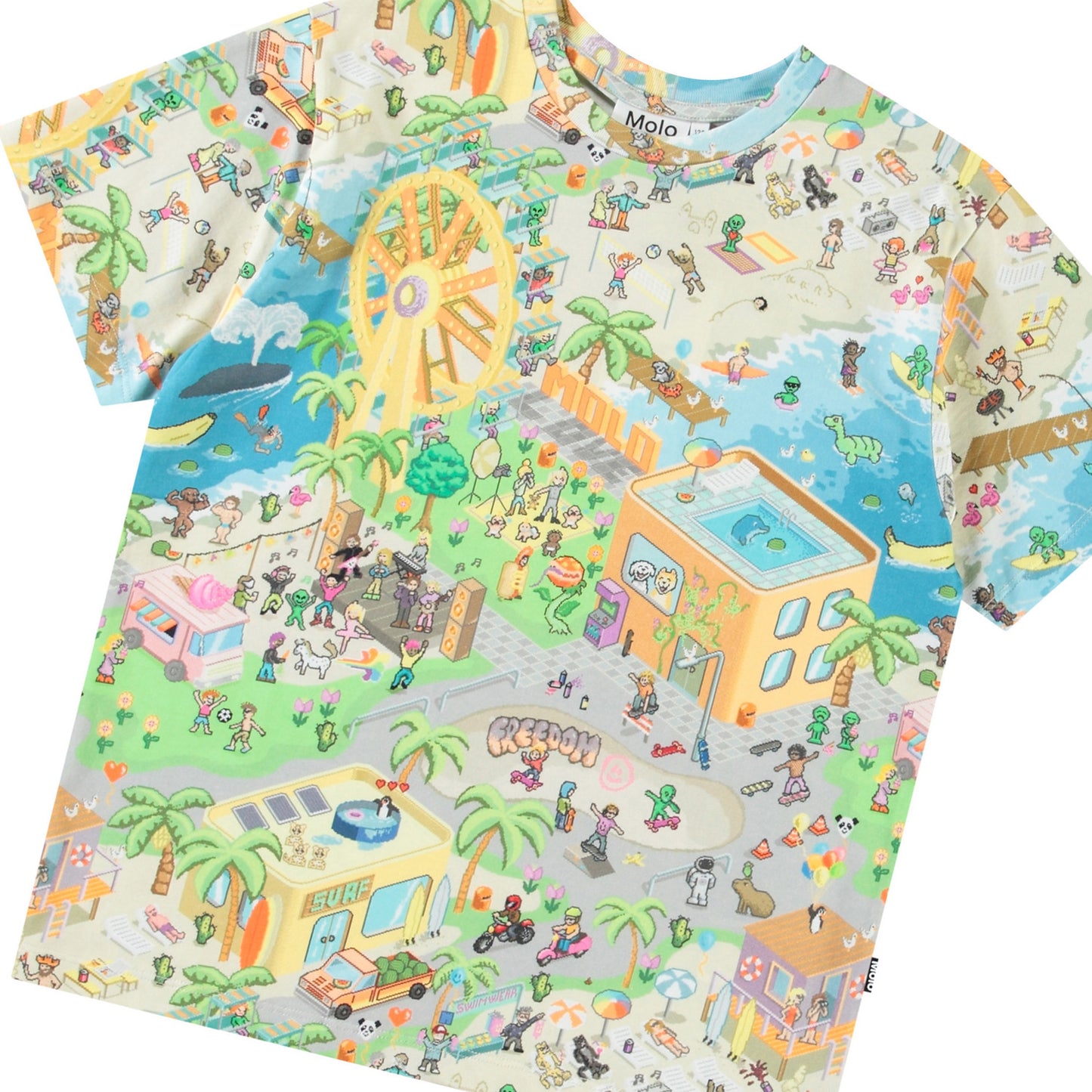 Camiseta Estampada “Pixel” – Molo