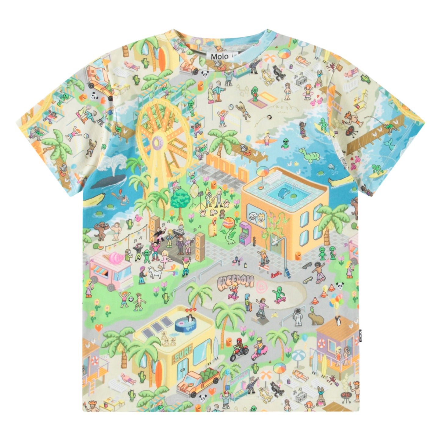 Camiseta Estampada “Pixel” – Molo