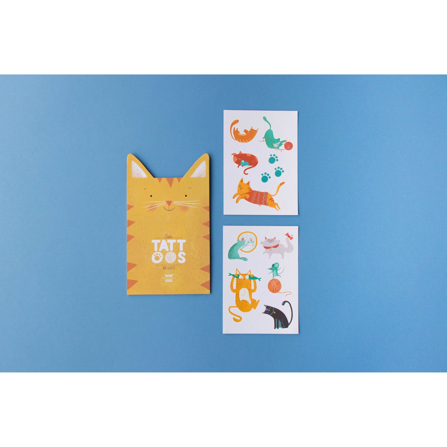 Cat Tattoos Set de tatuajes temporales · Londji
