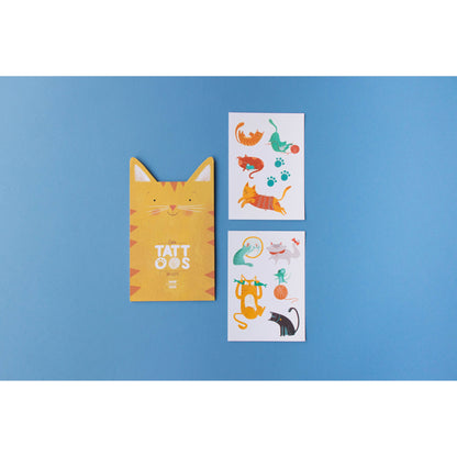 Cat Tattoos Set de tatuajes temporales · Londji