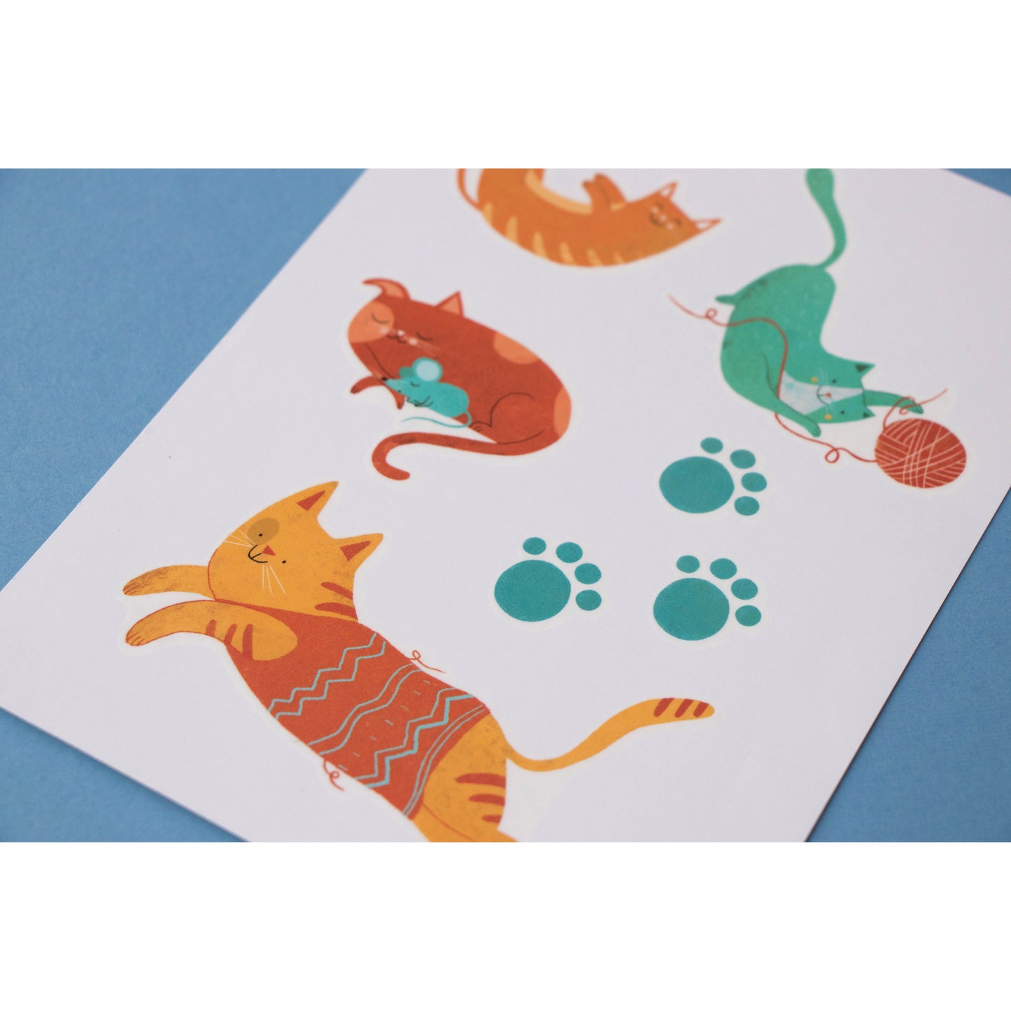 Cat Tattoos Set de tatuajes temporales · Londji