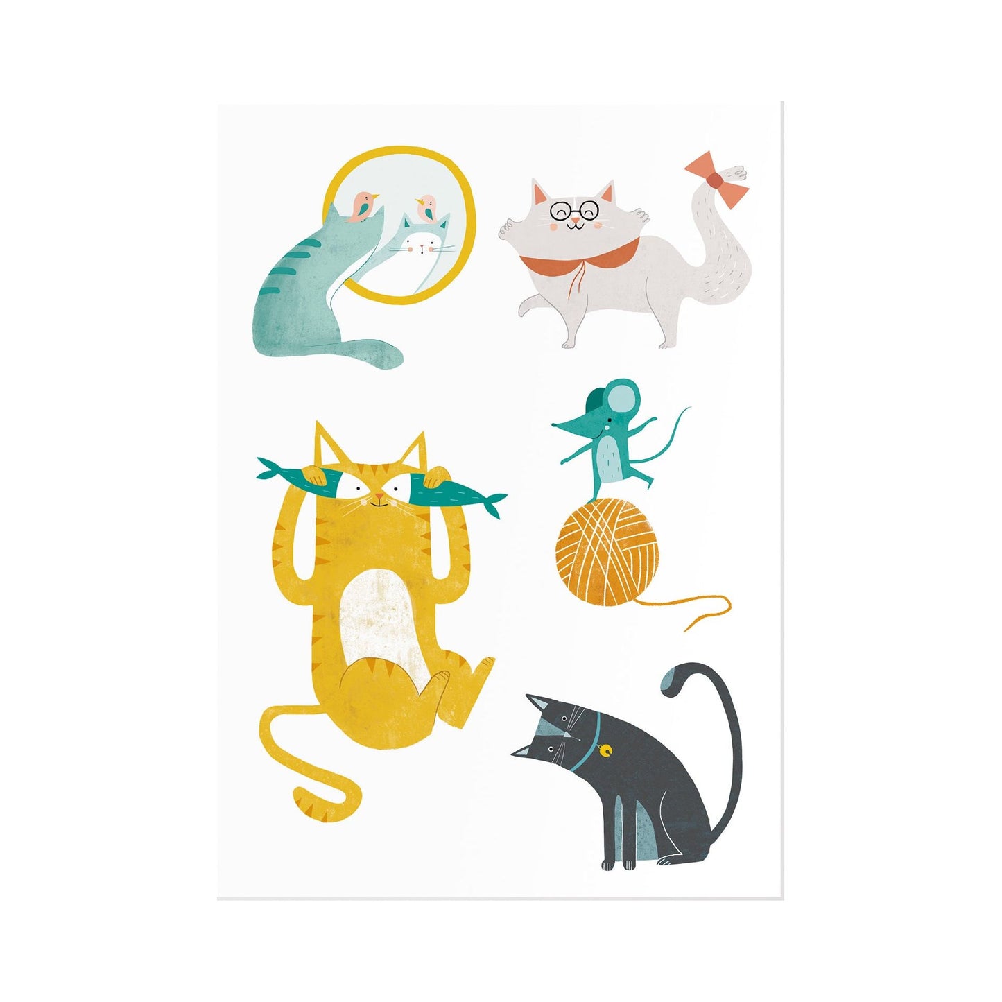 Cat Tattoos Set de tatuajes temporales · Londji
