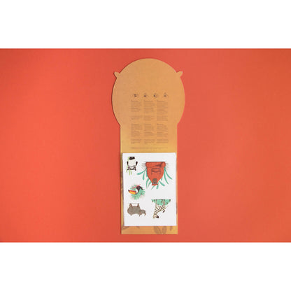 Jungle Tattoos Set de tatuajes temporales · Londji